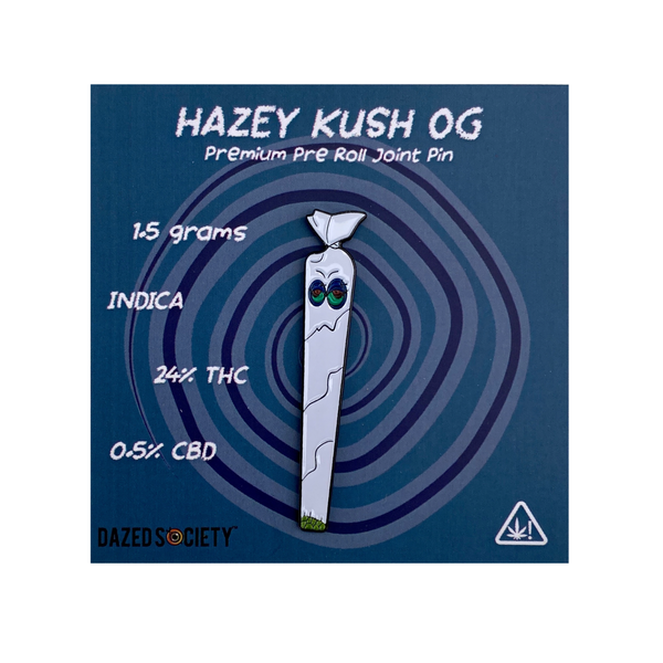 Hazey Kush OG Enamel Pin